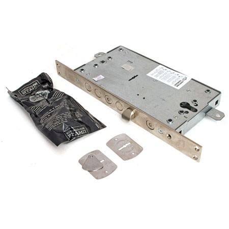 Замки врезные, Замок врез. РУБИН 1.08.46 никель, сувальдный стержни 4 шт. диаметр 18мм тяги под фалевую ручку, ООО "Компания СтилДом"