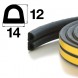   Apecs D-14*12-BL (180)